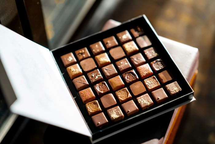 A box of chocolate.