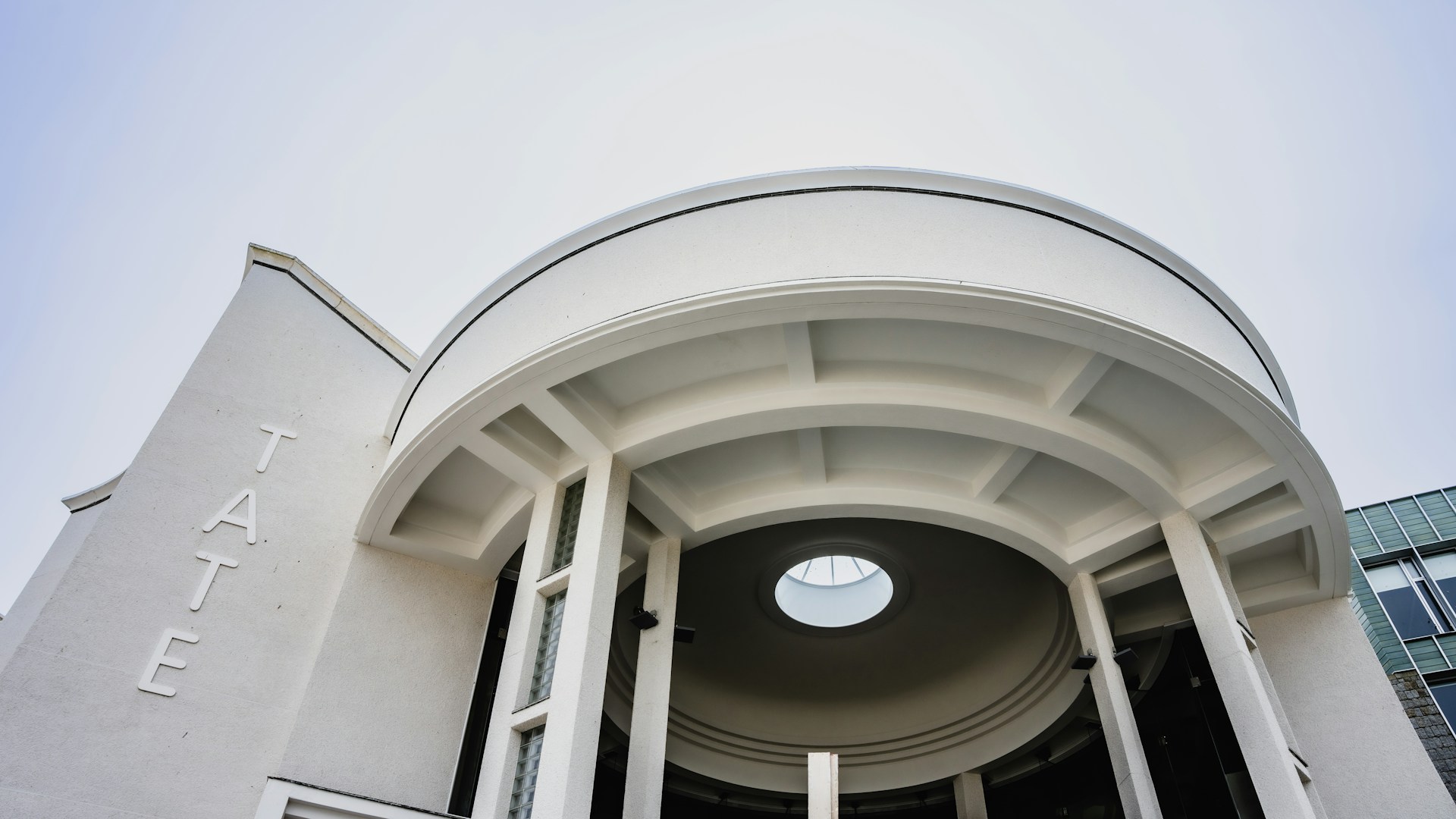 The exterior of the Tate St Ives