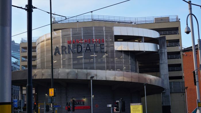 Entrance to Manchester Arndale