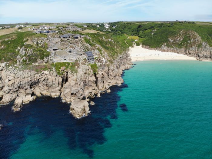 A beach in Penzance