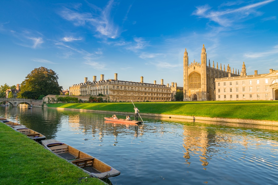 A view of Cambridge River Cam