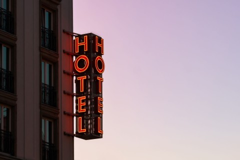 Hotel Sign Mazur Travel