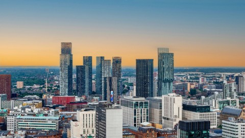 Manchester Skyline Mylo Kaye